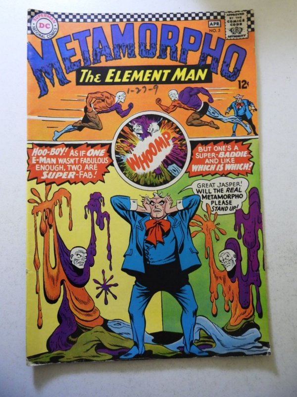 Metamorpho #5 (1966) FN- Condition