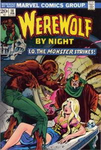 Werewolf By Night #14 FN; Marvel | save on shipping - details inside