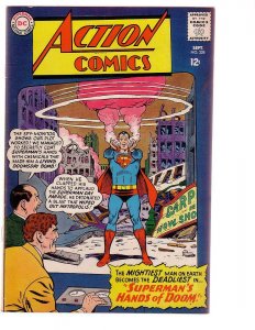 ACTION COMICS #328 1965-SUPERMAN-HANDS OF DOOM--DC FN