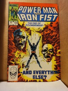 Power Man and Iron Fist #104 (1984) abc