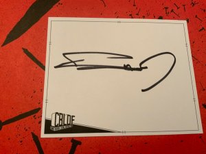 Holy Terror Hardcover  Frank Miller -Tipped-in Signed sheet by FRANK MILLER