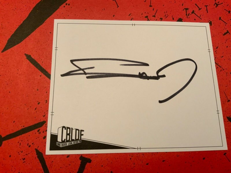 Holy Terror Hardcover  Frank Miller -Tipped-in Signed sheet by FRANK MILLER