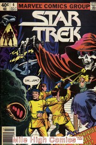 STAR TREK  (1980 Series)  (MARVEL) #4 NEWSSTAND Very Good Comics Book