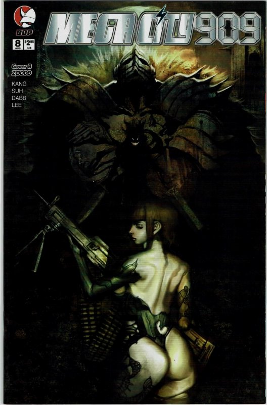 Megacity 909 #8 Devil's Due Zodd Cover B Variant NM