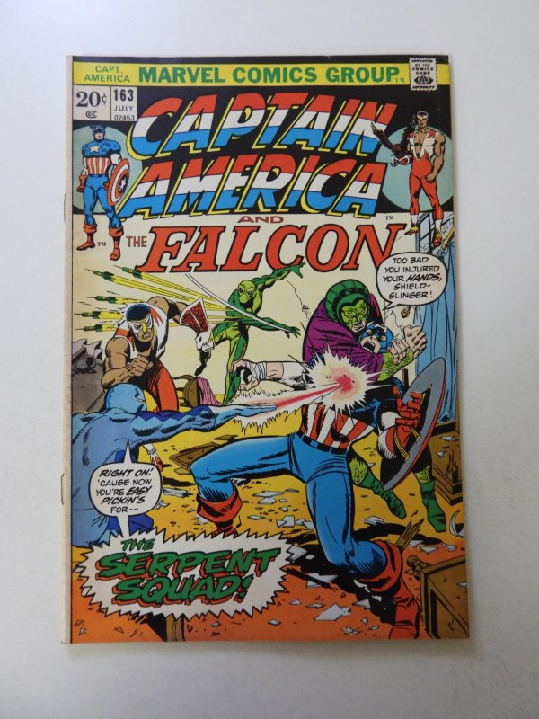 Captain America #163 (1973) FN+ condition
