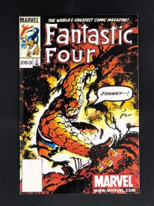 Fantastic Four #263 (1984) Marvel Legends Thing Bonus Comic Book