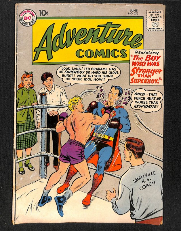 Adventure Comics #273 VG+ 4.5