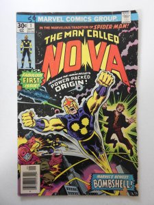 Nova #1 GD+ Condition! Centerfold detached at top staple