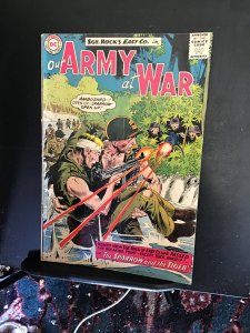 Our Army at War #144  (1964) Mid grade Kubert Sgt. Rock, Easy Co. FN Wow