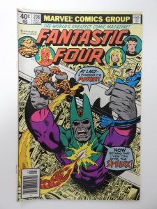 Fantastic Four #208 (1979) VG+ Condition moisture stain