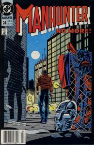 Manhunter (2nd Series) #24 (Newsstand) VF ; DC | Last Issue