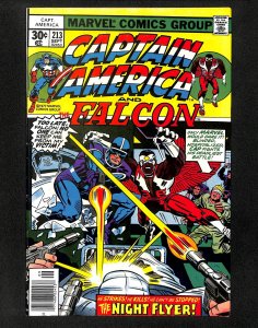 Captain America #213 Kirby cover and Art!
