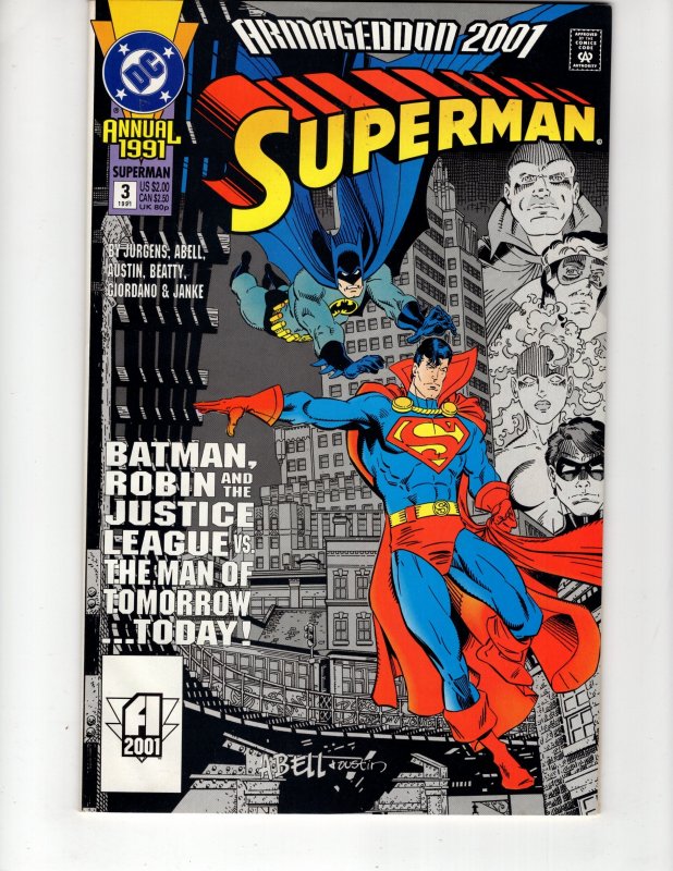 Superman Annual #3 (1991) F/VF >>> $4.99 UNLIMITED SHIPPING!!! See More !!!