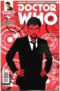 DOCTOR WHO #4 B, NM, 10th, Tardis, 2014, Titan, 1st, more DW in store, Sci-fi