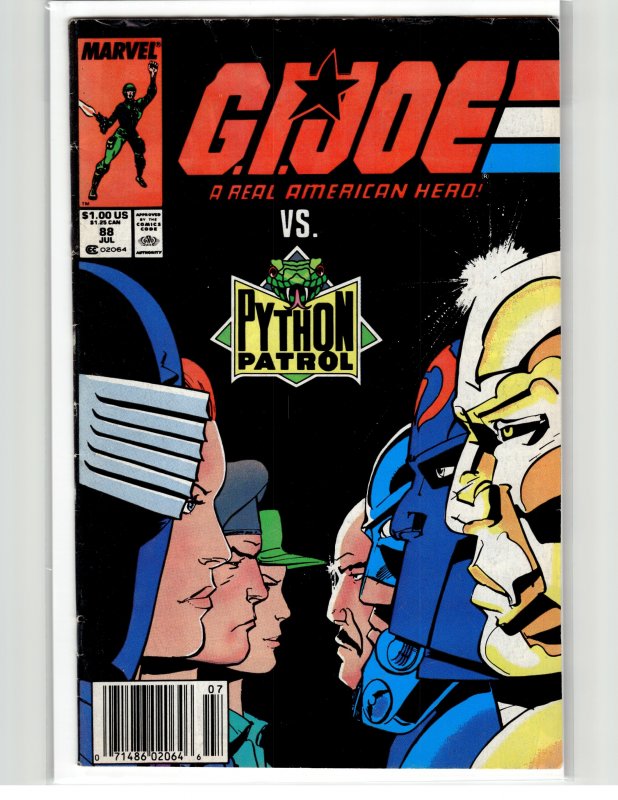 G.I. Joe: A Real American Hero #88 (1989) G.I. Joe