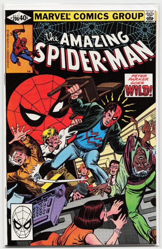 The Amazing Spider-Man #206 (1980) Spider-Man
