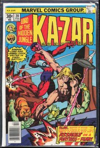 Ka-Zar #20 (1977) Ka-Zar