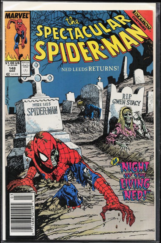 The Spectacular Spider-Man #148 (1989) Spider-Man