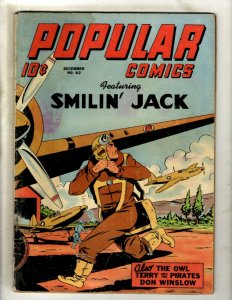 Popular Comics # 82 VG Golden Age Dell Comic Book Dick Tracy Terry Annie NE4