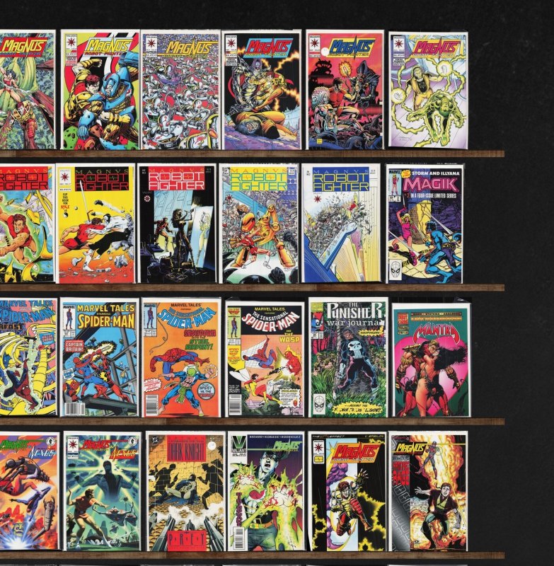 Huge Lot 150+ Comics with Magnus Robot Fighter, Mantra, X-Factor & More!