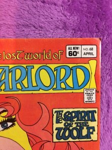 The warlord #68 rare bronze age signed by gary cohn dc comics comic book vintage