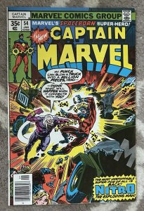 Captain Marvel #54 1977 George Tuska NM-