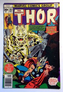 Thor #263 (1977) Marvel Comics Volstagg 1st Print Comic Book