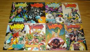 Warp #1-19 VF/NM complete series + special 1-3 frank brunner - peter b. gillis