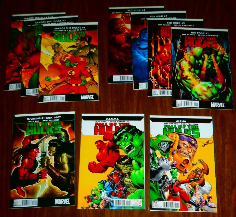 Fall of the Hulks/World War Hulks (set of 17)