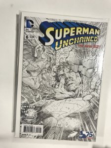 Superman Unchained #6 Jim Lee Sketch Cover (2014) Superman NM10B216 NEAR MINT NM