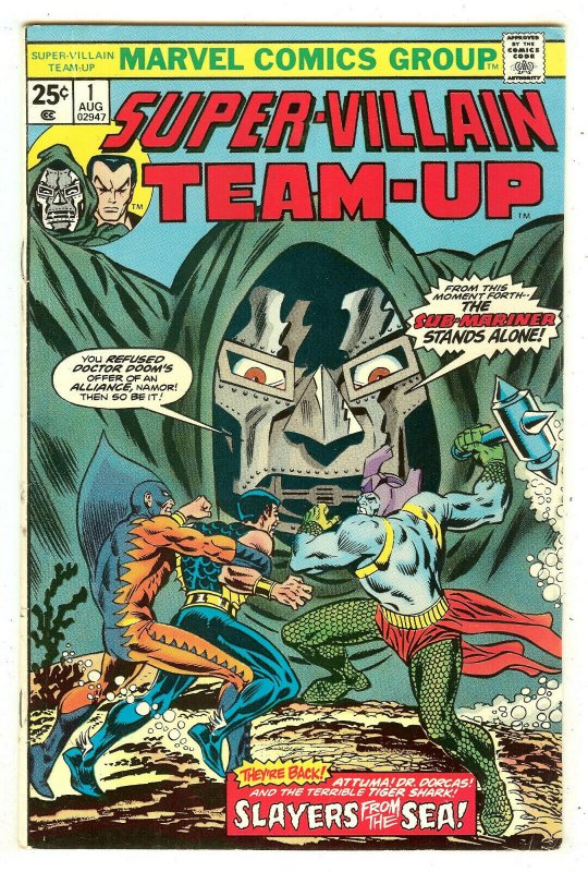 Super-Villain Team-Up 1   Sub-Mariner & Doctor Doom begins