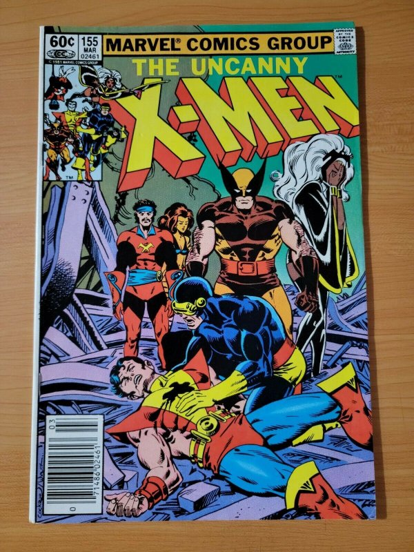 Uncanny X-Men #155 Newsstand Variant ~ NEAR MINT NM ~ 1982 Marvel Comics