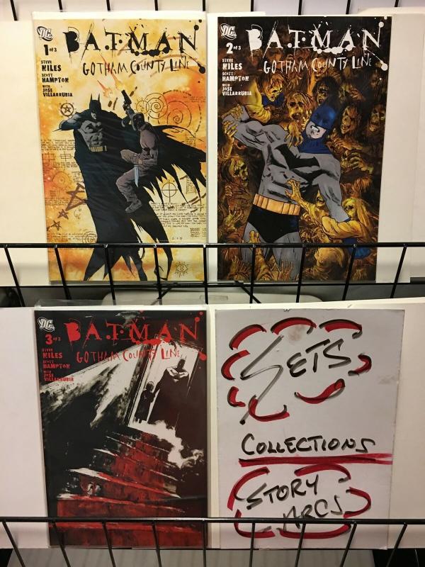 BATMAN GOTHAM COUNTY LINE (2005) 1-3  Steve Niles