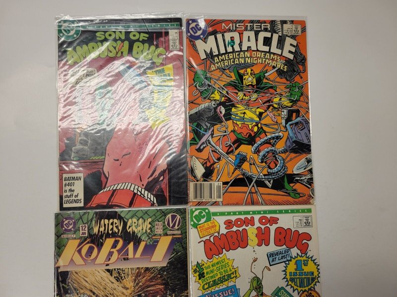 4 DC Comics #1 5 Son of Ambush Bug + #12 Kobalt + #1 Mister Miracle 26 TJ17