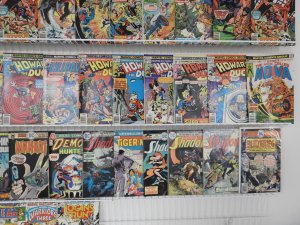 Huge Lot 88 Comics W/ Howard the Duck, Shadow, Human Fly, +More! Avg VG/FN !