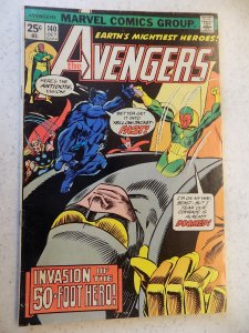 AVENGERS # 140 MARVEL BRONZE THOR IRON MAN VISION ACTION