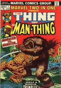 Marvel Two-in-One #1 The Thing and Man-Thing(1974)