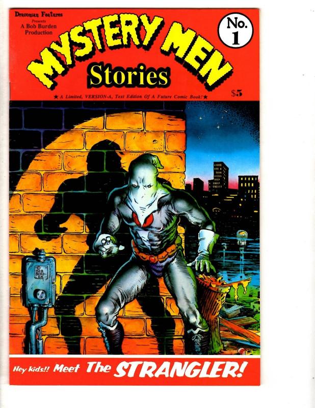 Mystery Men Stories # 1 NM Draconian Features Comic Book Bob Burden TD12