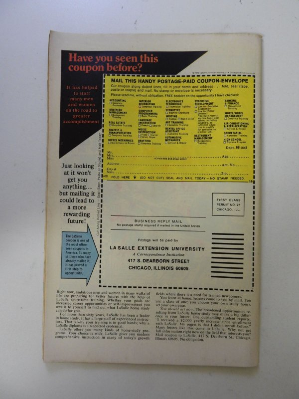 Super-Villain Team-Up #1 (1975) FN/VF condition