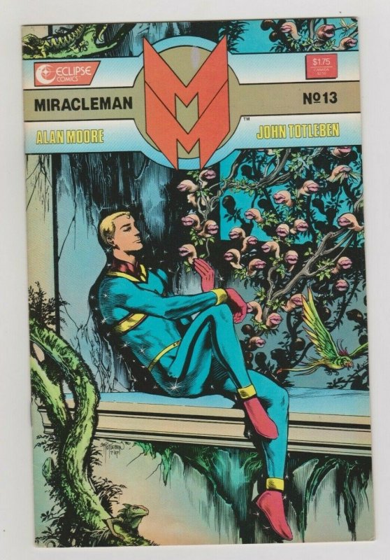 MIRACLEMAN #13 ALAN MOORE 1987 ECLIPSE COMICS