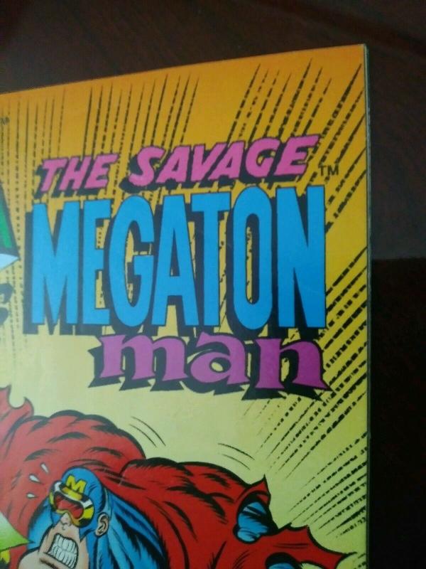 Savage Dragon vs Megaton Man #1 (1993) UPC Newsstand Edition HTF