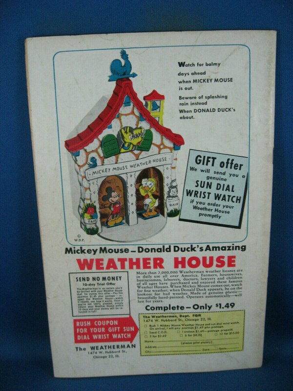 FAMOUS FUNNIES 187 F VF  BUCK ROGERS STEVE ROPER 1949