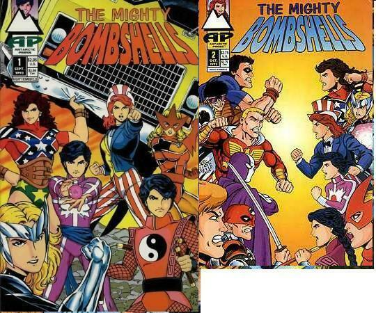 MIGHTY BOMBSHELLS (1993 ANTARCTIC) 1-2