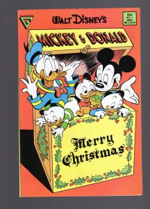 Walt Disney's Mickey and Donald #1 - Dan Jippes Cover Art. (8.0) 1988