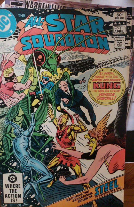 All-Star Squadron #8 Direct Edition (1982)