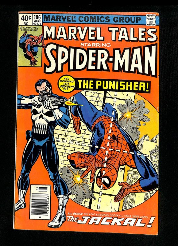 Marvel Tales #106 Amazing Spider-Man #129 1st Punisher!