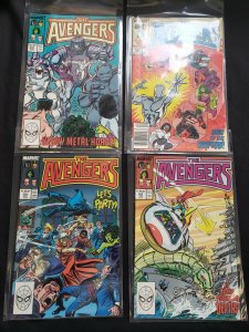 AVENGERS 4PC (VF) HEAVY METAL HORDE, IT CAME FROM THE DEPTHS, LET'S PARTY! 1988