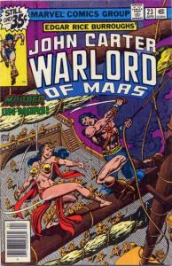 John Carter, Warlord of Mars #23 FN; Marvel | save on shipping - details inside