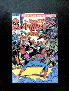 Official Marvel Index to Amazing Spider-Man #4  Marvel Comics 1985 FN-