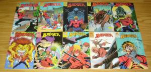 Badger #1-70 VF/NM complete series - mike baron - first comics - vietnam vet